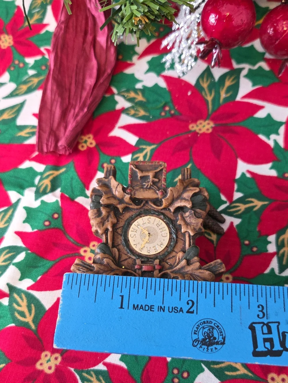 * 1984* Hallmark Old World Cuckoo Clock Collector's Ornament
